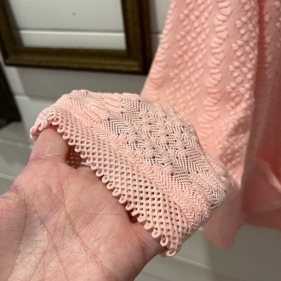 Vintage Pink Knit Cardigan – Eaton Select – Size 40 - Picture 6 of 8